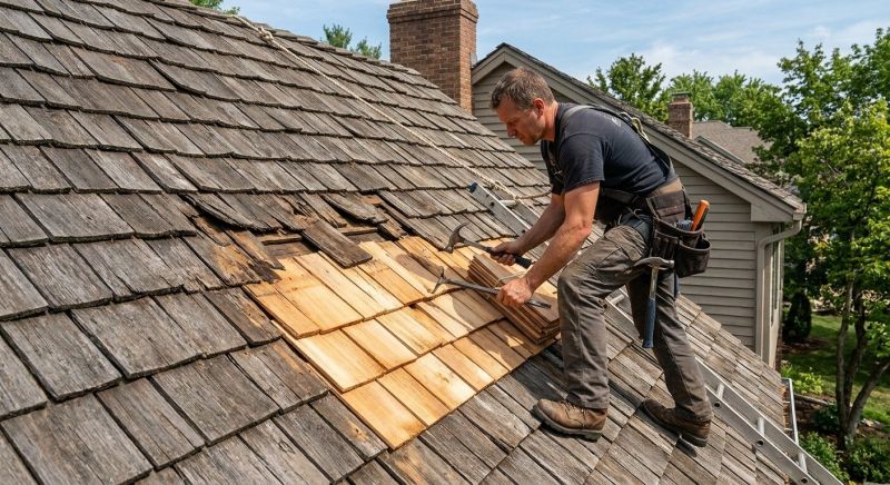 Wood Shingles Repair in Andover, OH