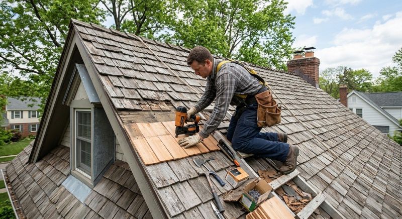 Wood Shingles Repair in Ashtabula, OH