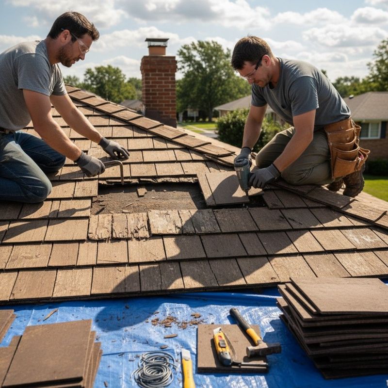 Wood Shingles Repair in Rome, OH