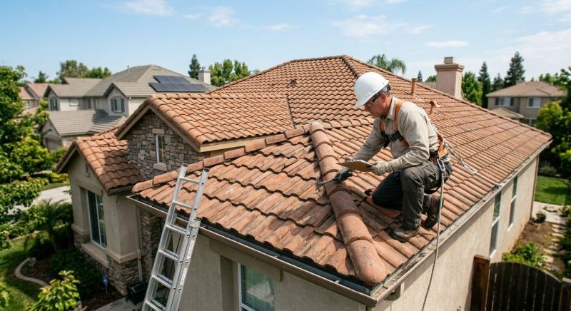 Tile Roof Inspection
